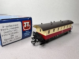 Skala TT Wagon osobowy exCi30 czerwony/beżowy DR, Tillig/ORYGINALNE OPAKOWANIE, 13215, top z kolekcji #2 - Zdjęcie 1 z 8