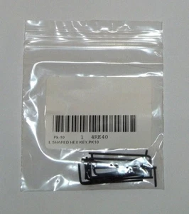 Hex Key-Allen Wrench 1.5mm Black Oxide Short Arm Pack Of 10 Eklind Brand New - Picture 1 of 2