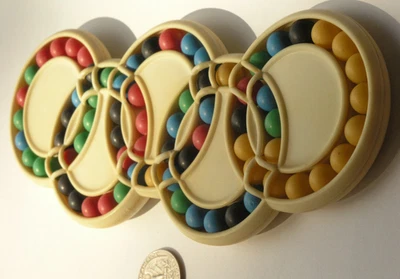Rare vintage Hungarian Olympic rings logical puzzle,Rubik - Image 1 of 3