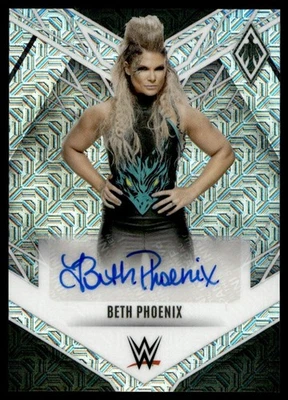2023 Panini Chronicles WWE Phoenix MOJO Beth Phoenix Auto 12/25 #PA-BET A6 - Image 1 of 2