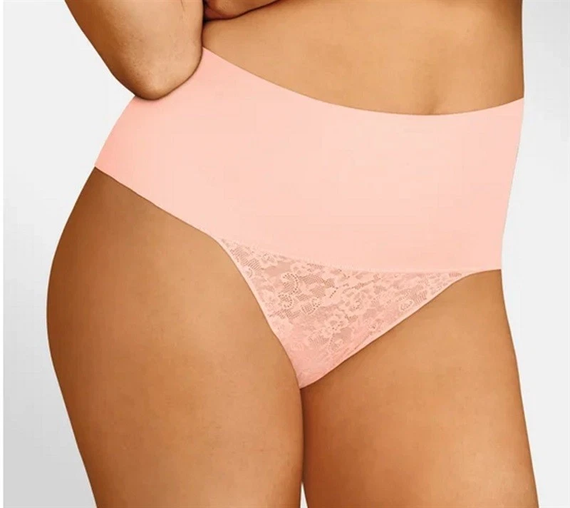 NUEVO Tanga Maidenform S Rosa Formador Encaje Con Cool Comfort 75829 Foto 1 de 1