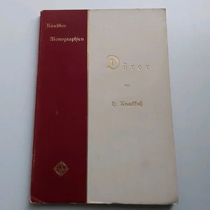 1900 Dürer, Künstlermonographie, H Knackfuß Illustriert, auf deutsch, deutsche Aufl.7 - Bild 1 von 19