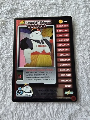DBZ Dragon Ball Z FOIL Android 19, Refreshed R17 CCG Limited Cell MP Redemption - Image 1 of 4