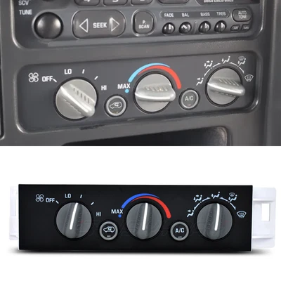 Interruptor de control de clima de calefacción de aire acondicionado 599-007 para GMC K1500 K2500 Suburban 1996-1999 Foto 1 de 4