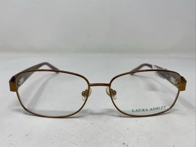 Marco de gafas de borde completo de metal Laura Ashley Becca Auburn 54-15-135 OU05 Foto 1 de 4