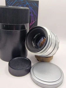 HELIOS 44 Silver early KMZ 13 blades 58mm f/2 portrait lens M39 King of Bokeh - Bild 1 von 23