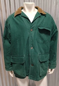 Green Eddie Bauer 3-in-1 Hunter Jacket w/Removable Liner Mens Size S/M - Picture 1 of 6
