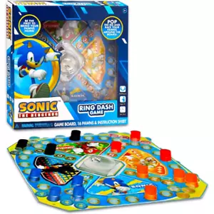 Sonic The Hedgehog Ring Dash Game Board Game Trouble - Foto 1 di 3