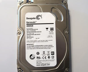 Seagate ST3000DM001 1CH166-306 CC29 WU China (W1F4) 3.5" 3.0TB Sata 11/2013 - Picture 1 of 1