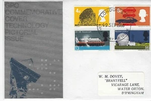 FIRST DAY COVER TECHNOLOGY 1966 - Imagen 1 de 1