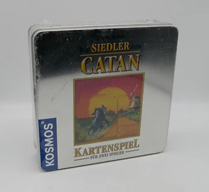 Die Siedler von Catan Kartenspiel Jubiläumsausgabe Metallbox inkl K&W neu & OVP - Bild 1 von 9