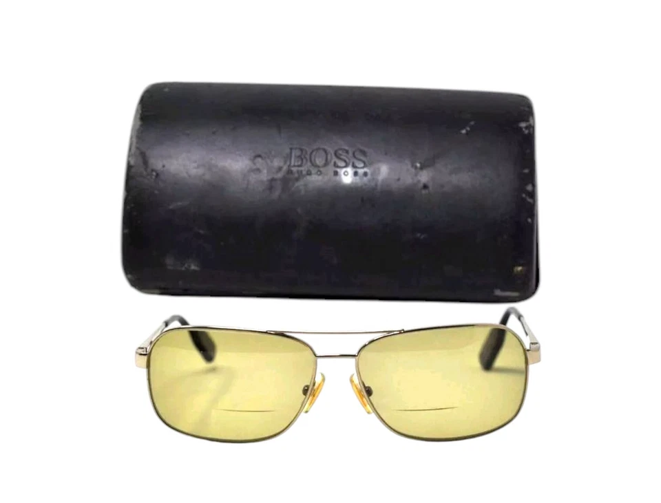 Lente de lectura de humo Frame HUGO BOSS 0121/S SHWQQ 60-14-135 usada como está (LEER). Foto 1 de 4