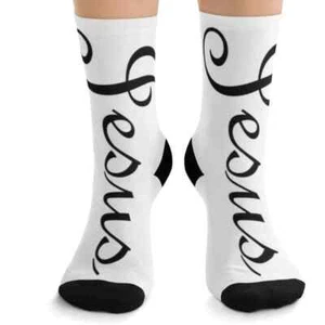 Tribe Socks "Jesus" - Picture 1 of 9