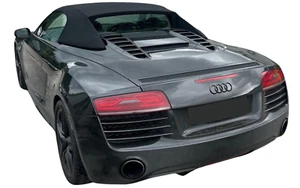 Replacement Convertible Soft Top for Audi R8 Spyder 2011-2015 in BLACK RPC - Picture 1 of 10