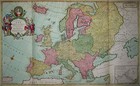 Europa - Herman Moll - Große, seltene Karte von Gesamteuropa - Europe 1720 -Rare