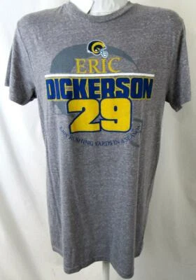 St Louis Rams Men L Eric Dickerson "2105 Rushing Yards in a Season" Tee ARAM 109 - Image 1 of 4