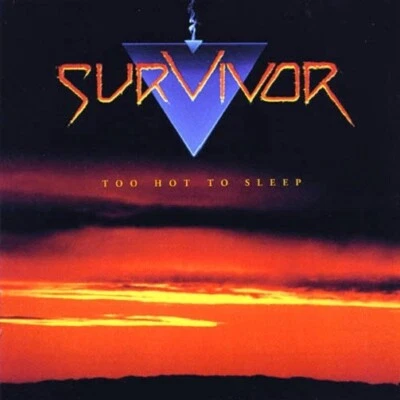 SURVIVOR Too Hot To Sleep Vinyl Record Album LP Scotti Brothers 1988 1st & Rock - Image 1 of 4