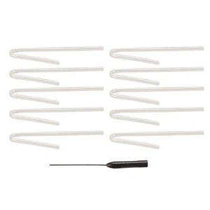 10 Stück Hörgeräte-Schallschlauch  Vorgeformte Otoplastik-Schläuche NEU - Bild 1 von 11