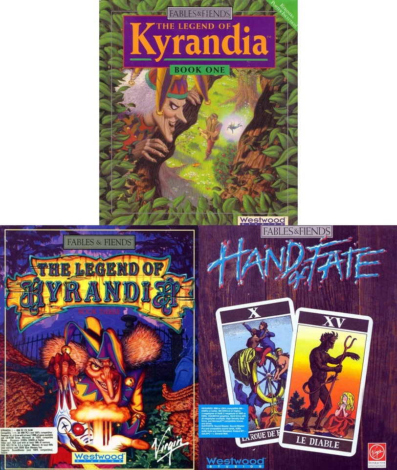 The Legend of Kyrandia Collection PC Game Malcolm's Revenge Hand of Fate - Image 1 of 4