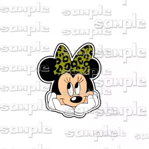 DISNEY Safari Minnie Fi Premade Scrapbook Page Paper Piece die cut - Picture 1 of 1