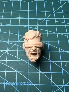 1:12 Zombie Cyclops C Head Sculpt Carved For 6" Male Action Figure Body - Picture 1 of 6