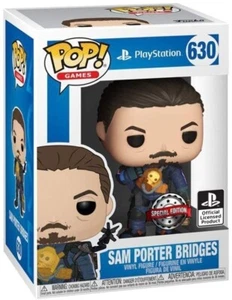 VINILO FUNKO POP GAMES DEATH STRANDING #630 SAM PORTER BRIDGES (PLAYSTATION) 🌵💦 - Imagen 1 de 13