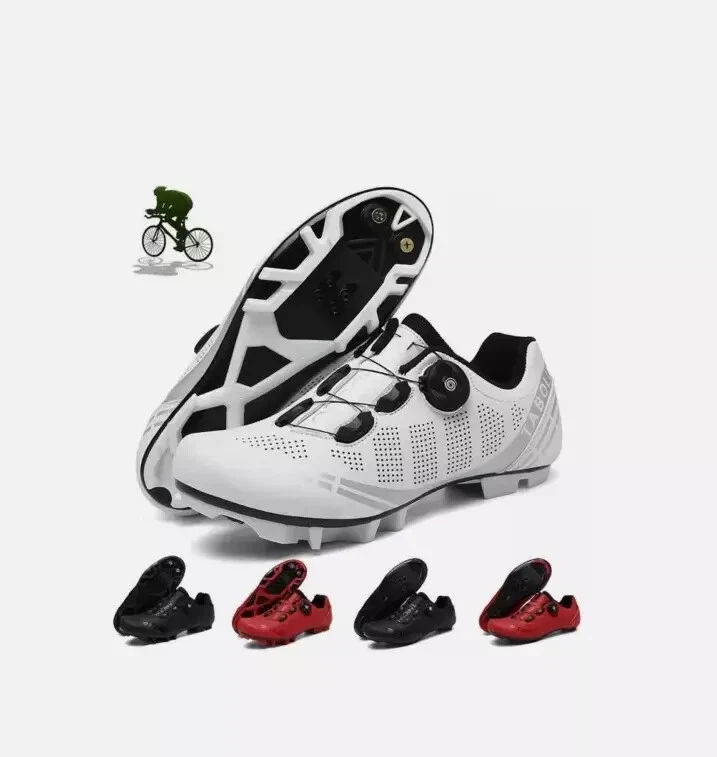 Fahrrad Schuhe Herren Professionell Rennen Turnschuhe MTB Mountainbike Schuhe - Bild 1 von 4