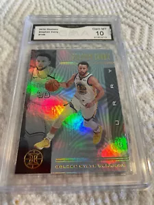 STEPHEN CURRY WARRIORS 2019 ILLUSIONS # 146 GRADED 10 L@@@@K - Picture 1 of 2