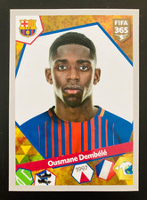 2017-18 Panini FIFA 365 # 188 Ousmane Dembele Barcelona sticker