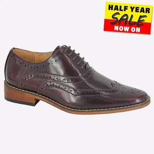 Goor Covina Junior klassische formelle elegante Mode Brogue Schuhe - Bild 1 von 1