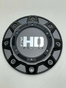 Fast HD Matte Black Wheel Center Cap 1323 - Picture 1 of 3