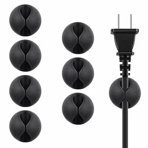8 Pcs Cable Organizer Reel Set – Cord Management Clips Wire Holders for Desk Use - Picture 1 of 6