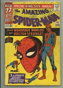 King-Size Amazing Spiderman Annual #2 Marvel 1965 Dr. Strange Story Ditko Art - Bild 1 von 2