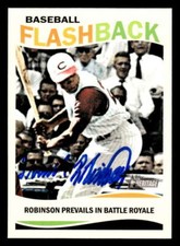 2013 TOPPS HERITAGE FRANK ROBINSON REDS #BF-FR SIGNED/AUTOGRAPH XA1540