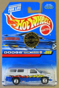 Hot Wheels Trailer Edition Dodge Ram 1500 with Real Riders. Collector #1059
