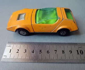 Matchbox Superkings K-42 NISSAN 270 X naranja de 1972, usado, hecho en Inglaterra - Imagen 1 de 8