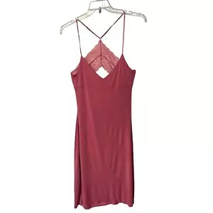 Victoria's Secret Dessous Nachthemd Damen groß Babydoll super weich Strick Spitze - Bild 1 von 8