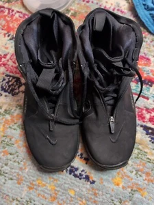 Nike Air Flightposite 2 LE Black/Black 386160-002 Size 11.5 2009 FLAWS - Picture 1 of 20