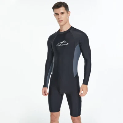 SBART Premium Men's Wetsuits 2mm Nylon Full Body, Diving Snorkeling Surfing Swimming