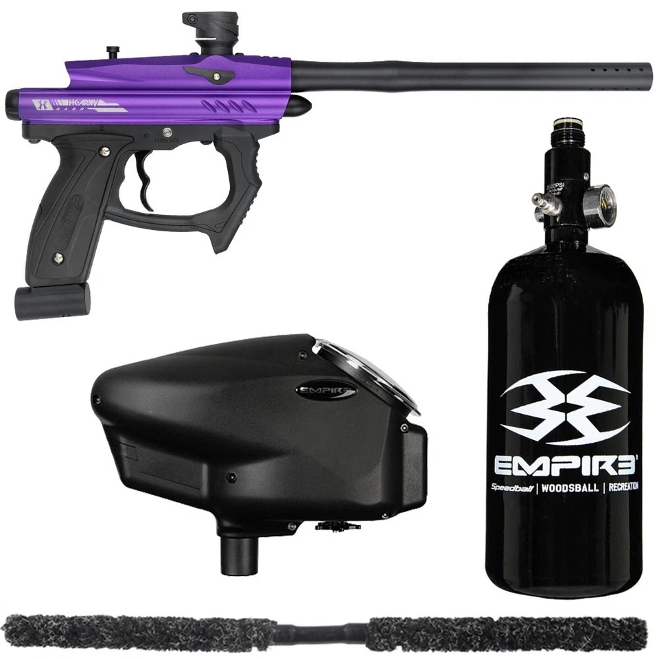 NUEVO HK Army SABR Core Kit de Paquete de Pistola de Paintball - (Púrpura Polvo/Negro) Foto 1 de 1