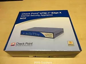 CHECK POINT CPUTM-EDGE-XG8-EU Edge X 8 Users Appliance UTM-1 SBX-166LHGE-5 NIEUW - Photo 1/2