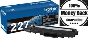 Genuine Brother TN-227BK Black Toner – High Yield OEM Cartridge – Free Shipping - Picture 1 of 7