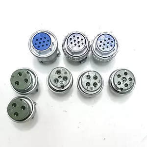 8PCS Misc Nanaboshi Circular Female Straight Connector Solder Cups US Seller - Picture 1 of 5