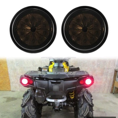 2x Smoked Lens LED Rear Tail Brake Light for Can-Am Outlander Commander Maverick - Image 1 of 4
