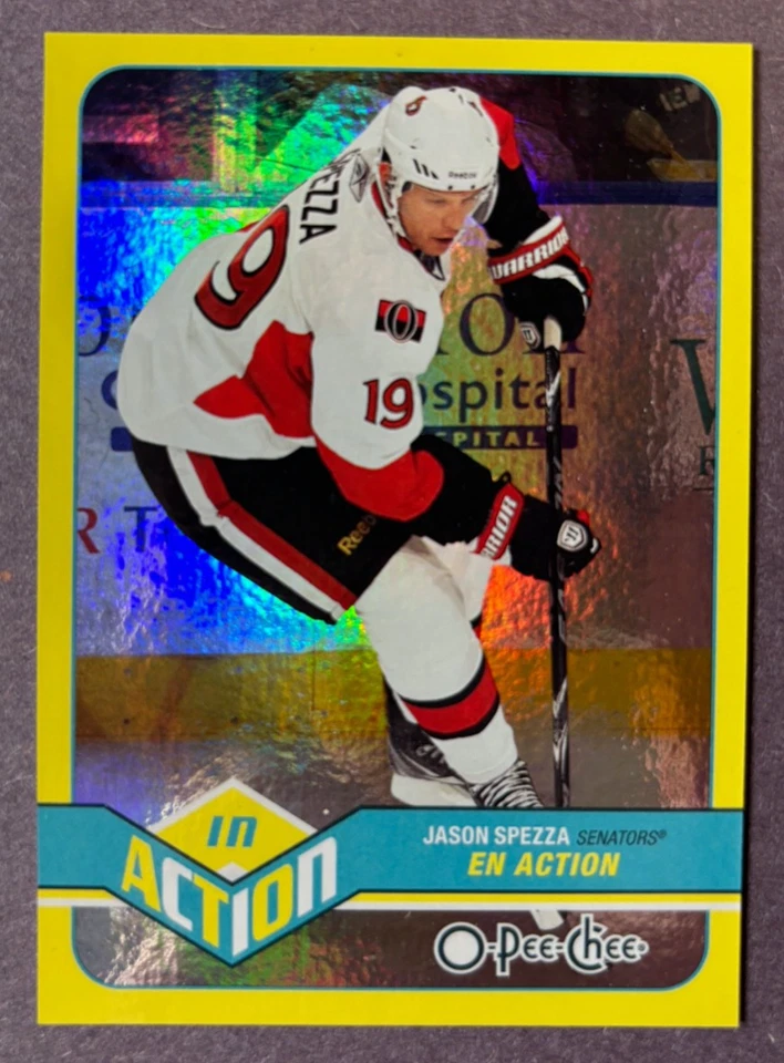 2011-12 O-Pee-Chee In Action #A19 Jason Spezza Ottawa Senators - Image 1 of 1