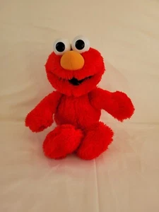 Vintage 1995 Sesame Street Jim Henson Elmo Plush Red Orange Stuffed Toy 14" Tyco - Picture 1 of 9