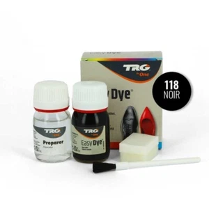 RENOVATION CUIR TISSU CHAUSSURES BASKETS KIT NOIR - Picture 1 of 1