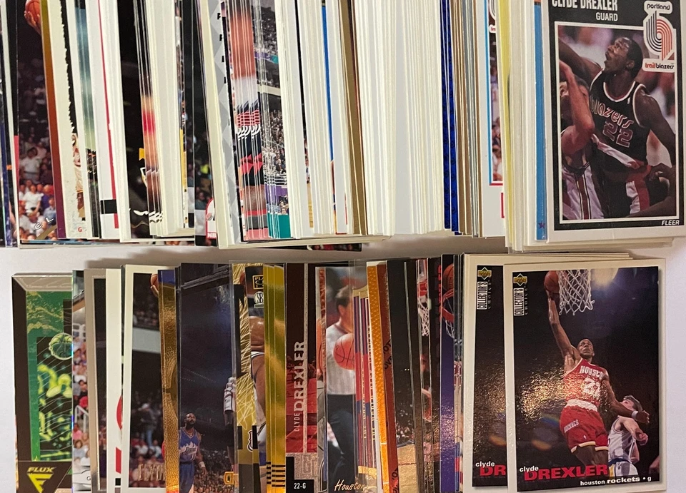 Clyde Drexler Basketball Cards *You Pick*  HOF TOP 75. Revised 11/21 - Image 1 of 1