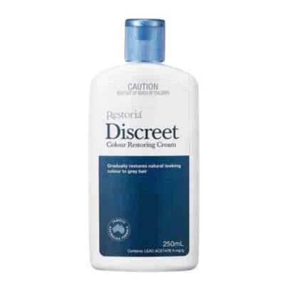 Restoria Discreet Colour Restoring Cream Take Years of Your Age 250ml Grey Hair - Image 1 of 4