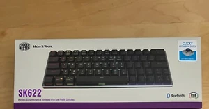 Cooler Master SK622 Wireless 60% Mechanical Keyboard Blue Switch - Picture 1 of 1